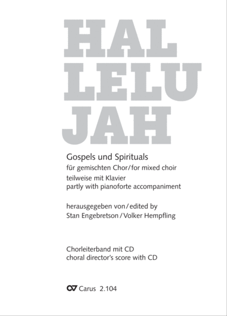 Hallelujah. Gospels and Spirituals for mixed choir Mixed Choir scores gallery preview page 2