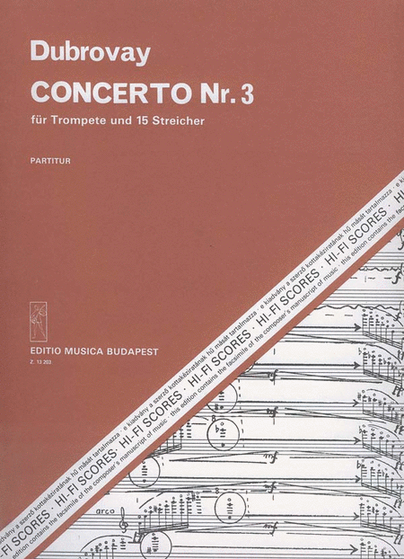 Concerto Nr. 3 für Trompete und 15 Streicher