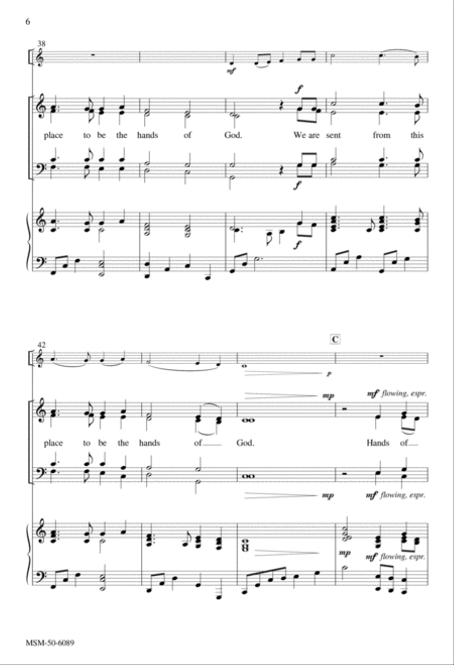 Hands of God 4-Part scores gallery preview page 6