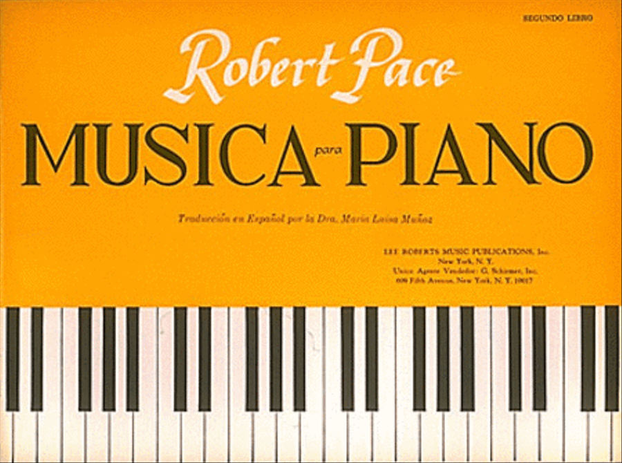 Musica Para Piano Segundo Libro Spanish Book II