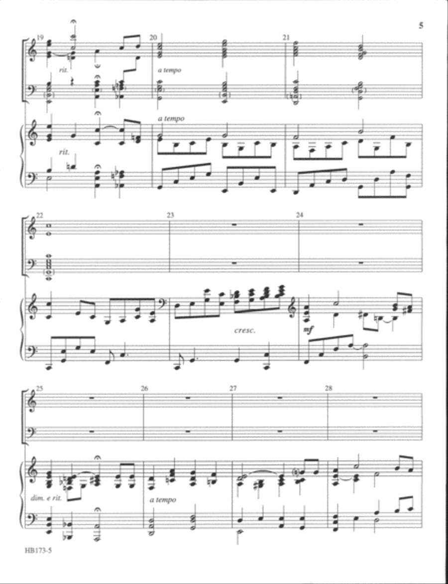 Savior, Like a Shepherd Lead Us 5-Octaves scores gallery preview page 4
