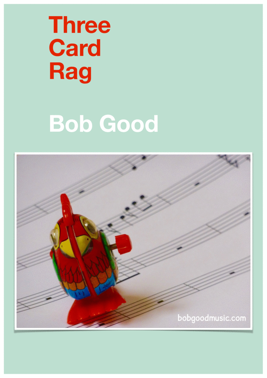 Three Card Rag Three Card Rag Jazz Ensemble scores gallery preview page 1