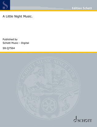 Book cover for A Little Night Music.