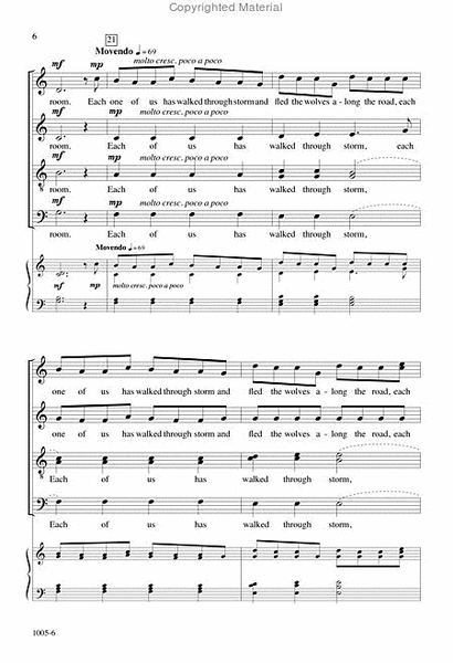 Grace Before Sleep - SATB divisi Octavo image number null