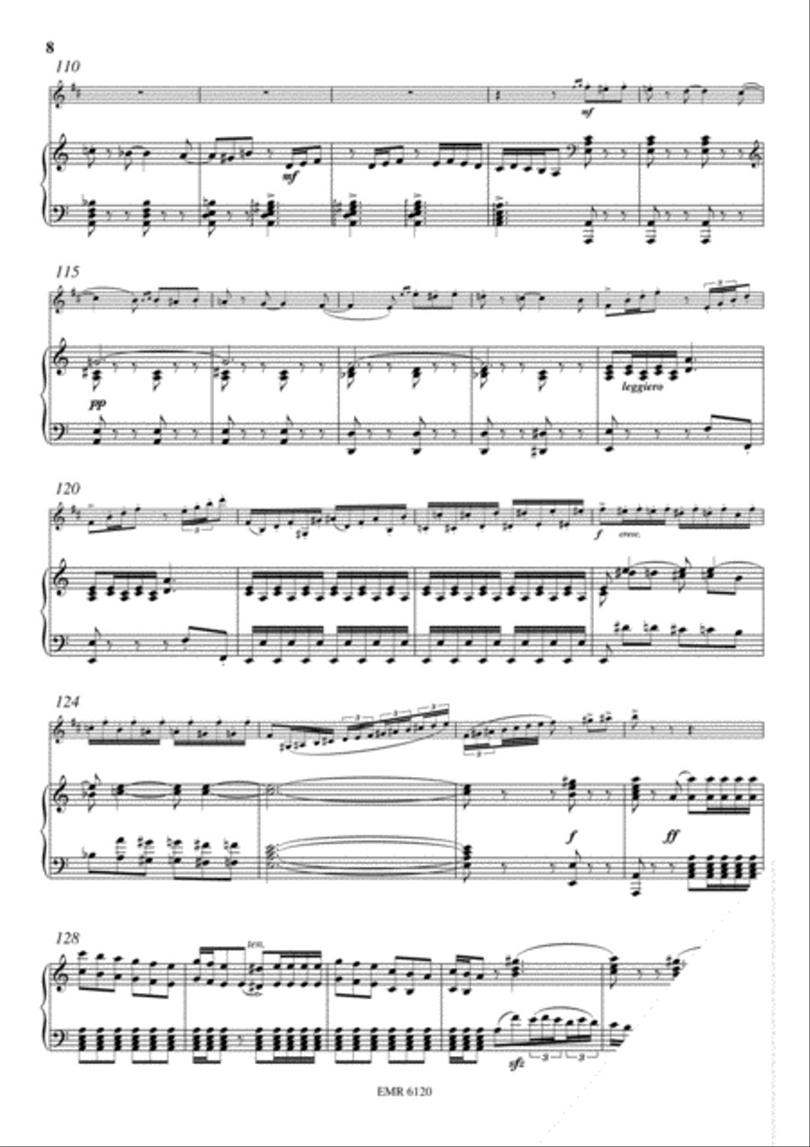 Introduction and Rondo Capriccioso Trumpet Solo scores gallery preview page 7