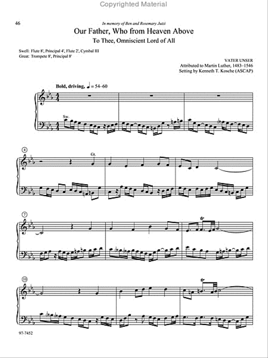 For Manuals Only, Set 1 Organ scores gallery preview page 15