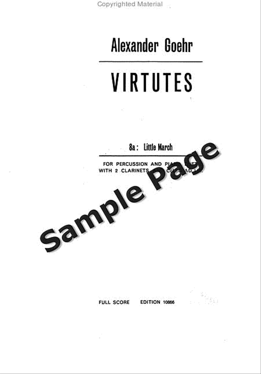 Virtutes Clarinet scores gallery preview page 2