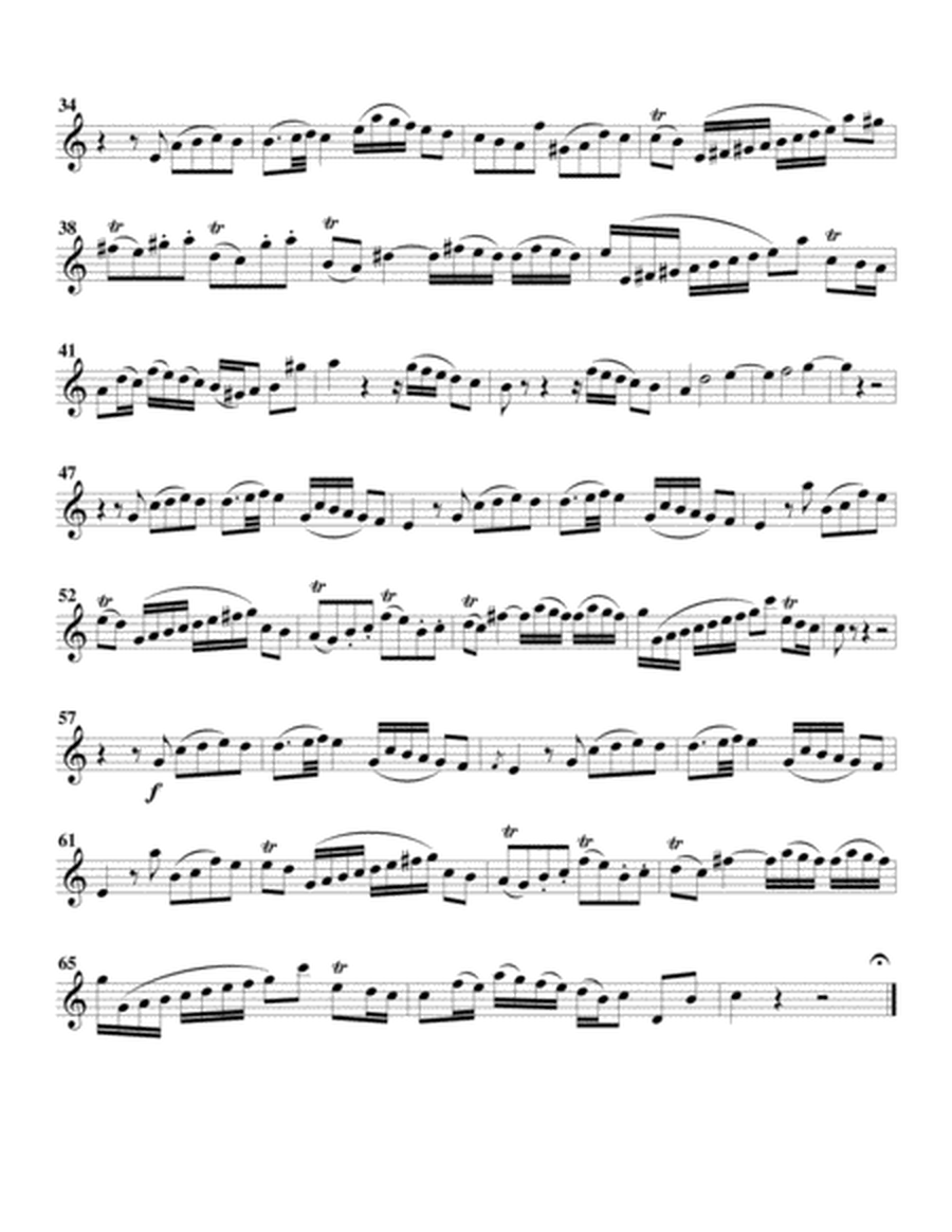 Aria: Welch Uebermaass der Guete schenkst du mir! from Cantata BWV 17 (arrangement for 5 recorders)