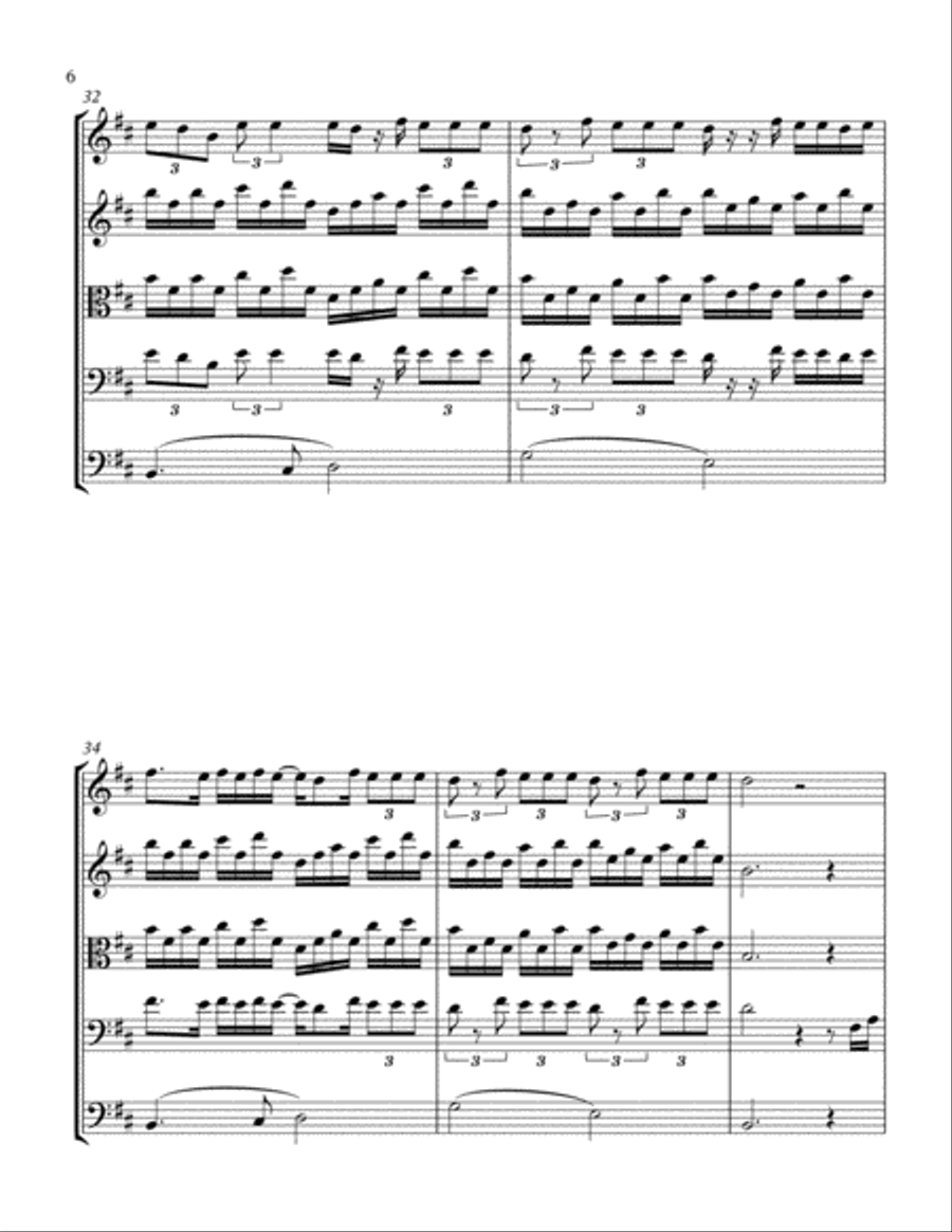 Young And Beautiful String Orchestra scores gallery preview page 6