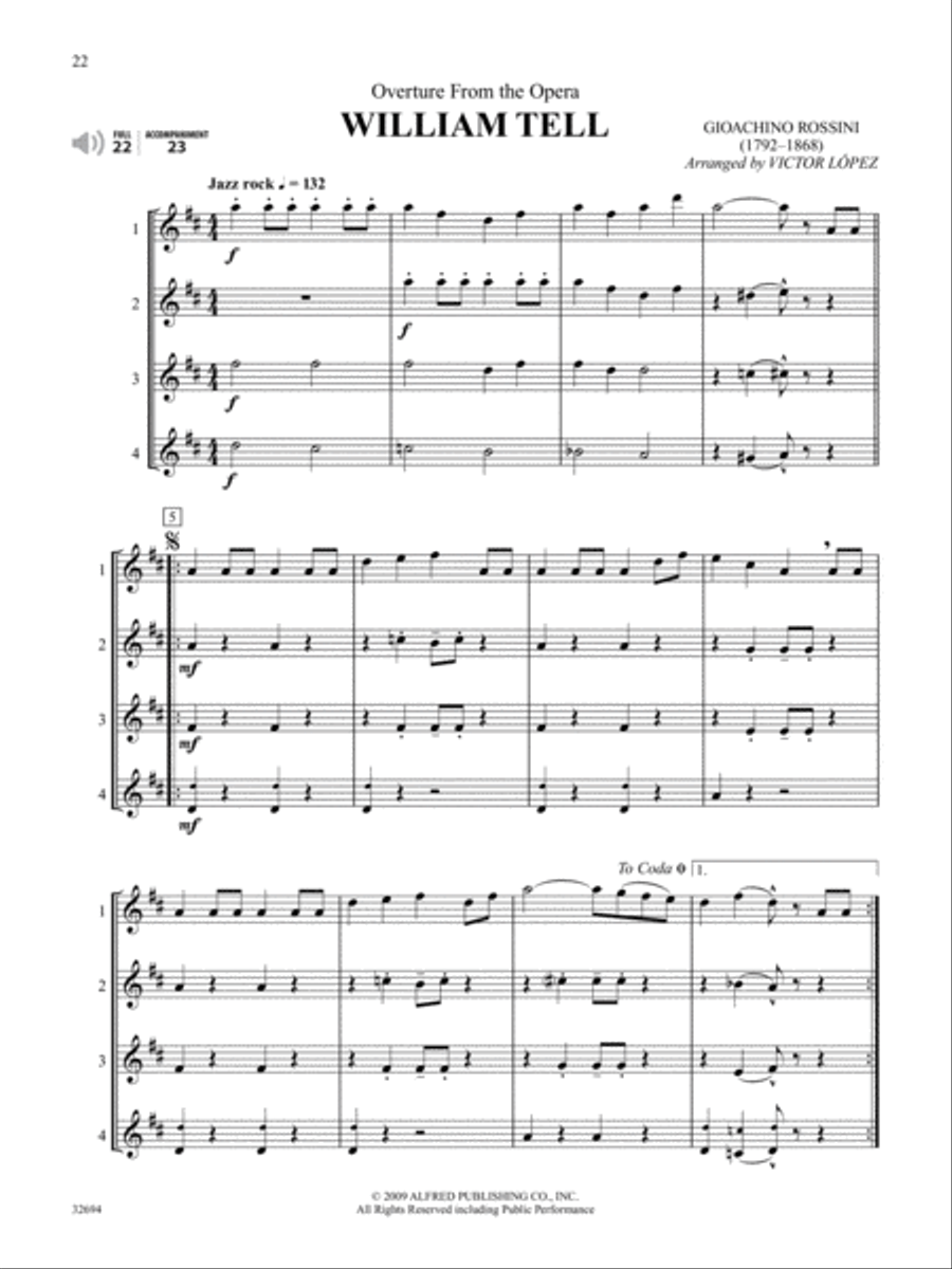 Flex-Ability Classics -- Solo-Duet-Trio-Quartet with Optional Accompaniment Small Ensemble scores gallery preview page 4