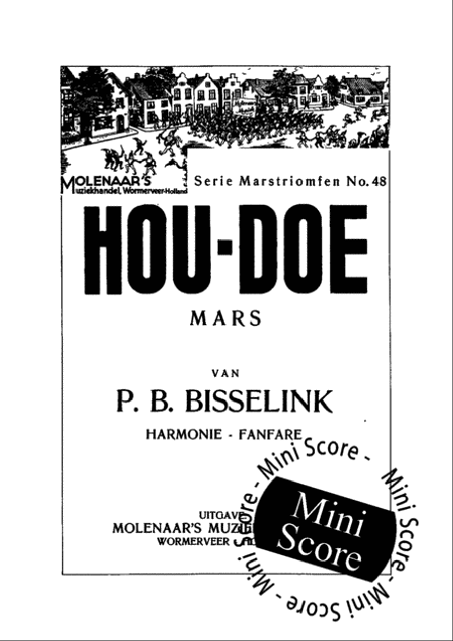 Hou Doe Hou Doe Concert Band scores gallery preview page 3
