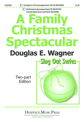 Book cover for A Family Christmas Spectacular