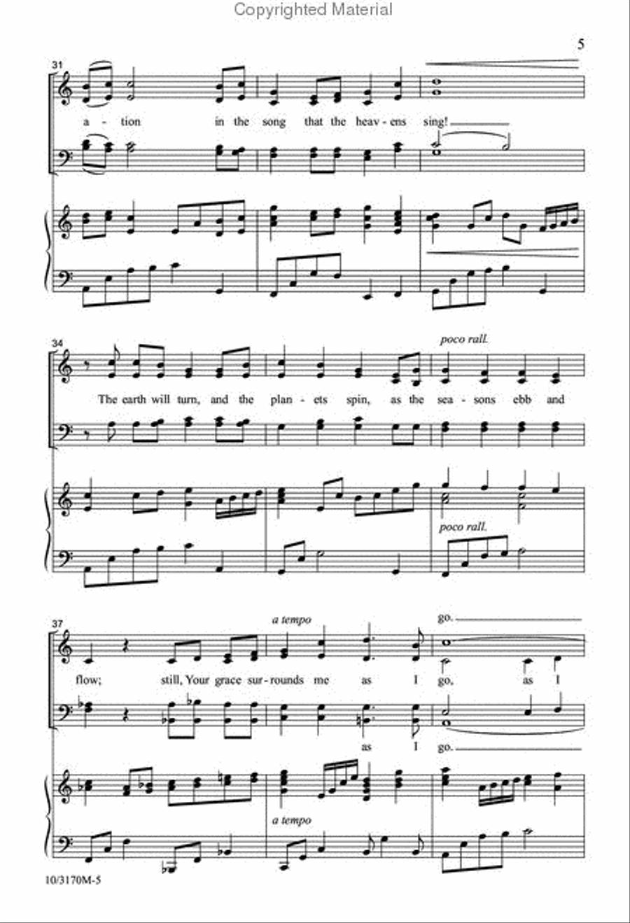 Make My Life an Alleluia 4-Part scores gallery preview page 5