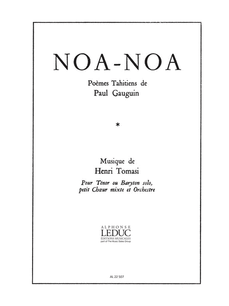 Noa-noa (choral-mixed A Cappella)