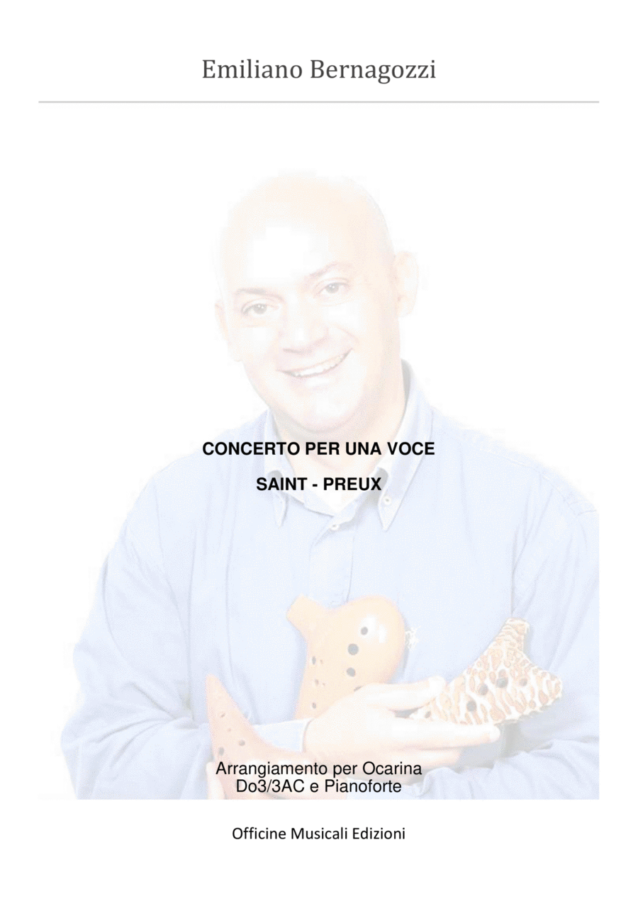Concerto Pour Une Voix ocarina scores gallery preview page 1
