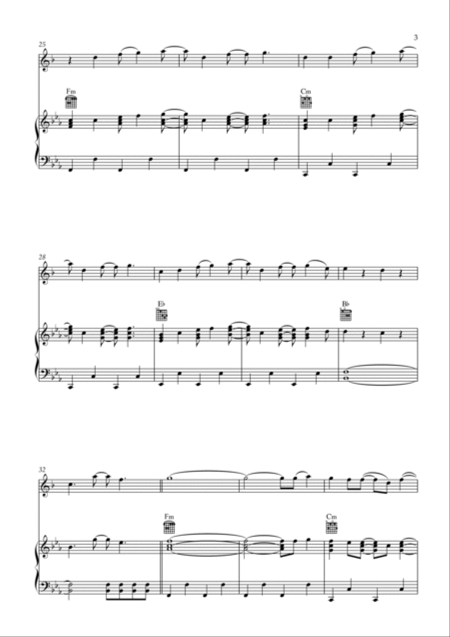 Blinding Lights B-Flat Clarinet scores gallery preview page 3