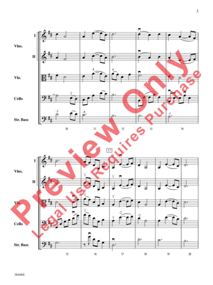Open Arms String Orchestra scores gallery preview page 4