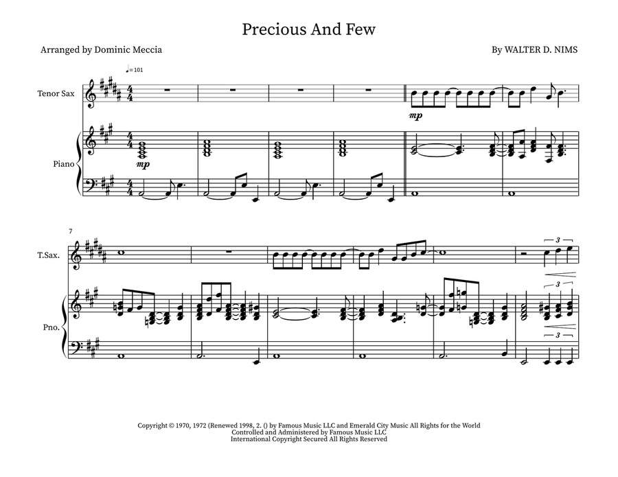 Precious And Few