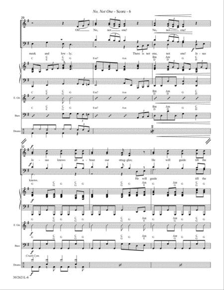 <br>Sheet music extract