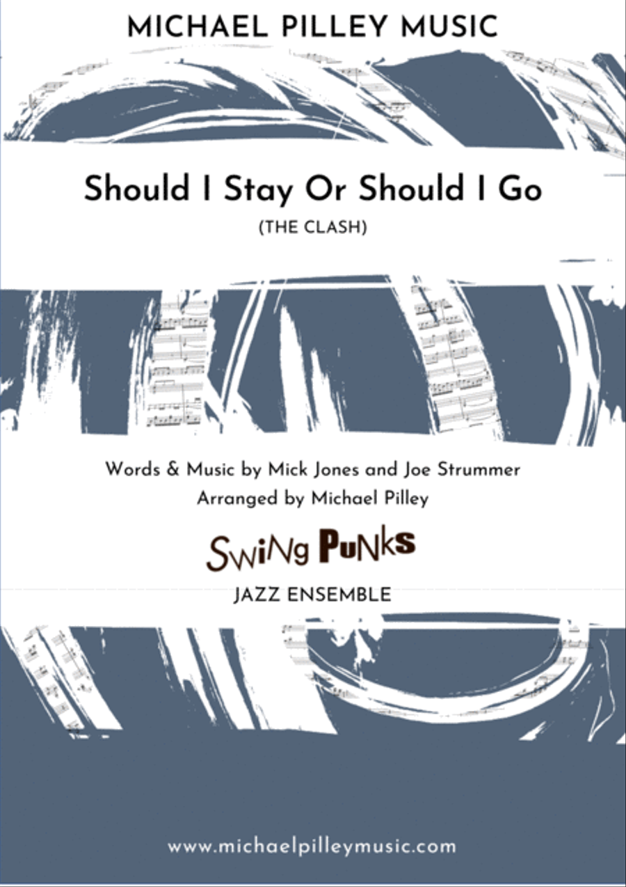 Should I Stay Or Should I Go Jazz Ensemble scores gallery preview page 1