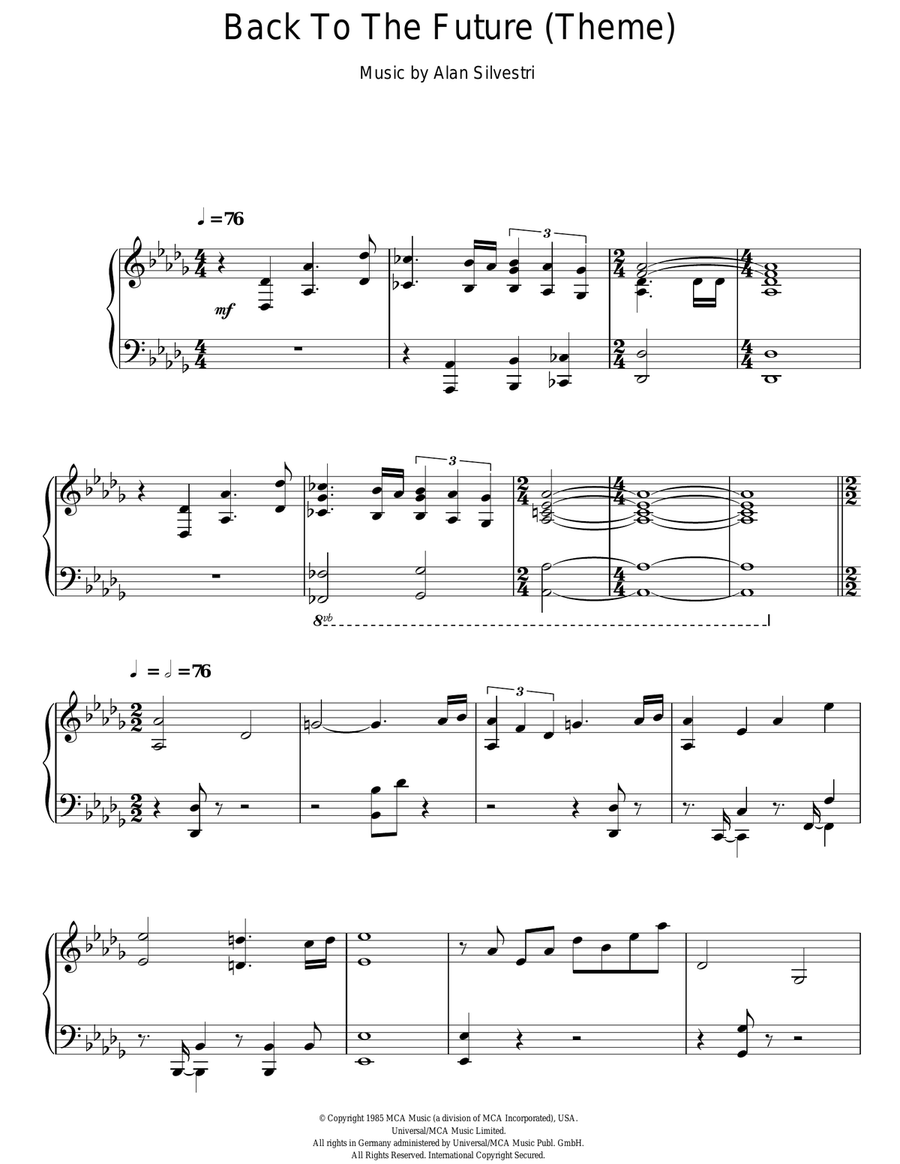 Back To The Future (Theme)