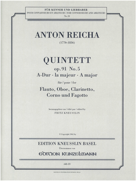Quintet Op. 91/5