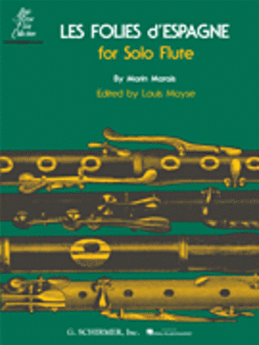 Les Folies d' Espagne Les Folies d' Espagne Flute Solo scores gallery preview page 1