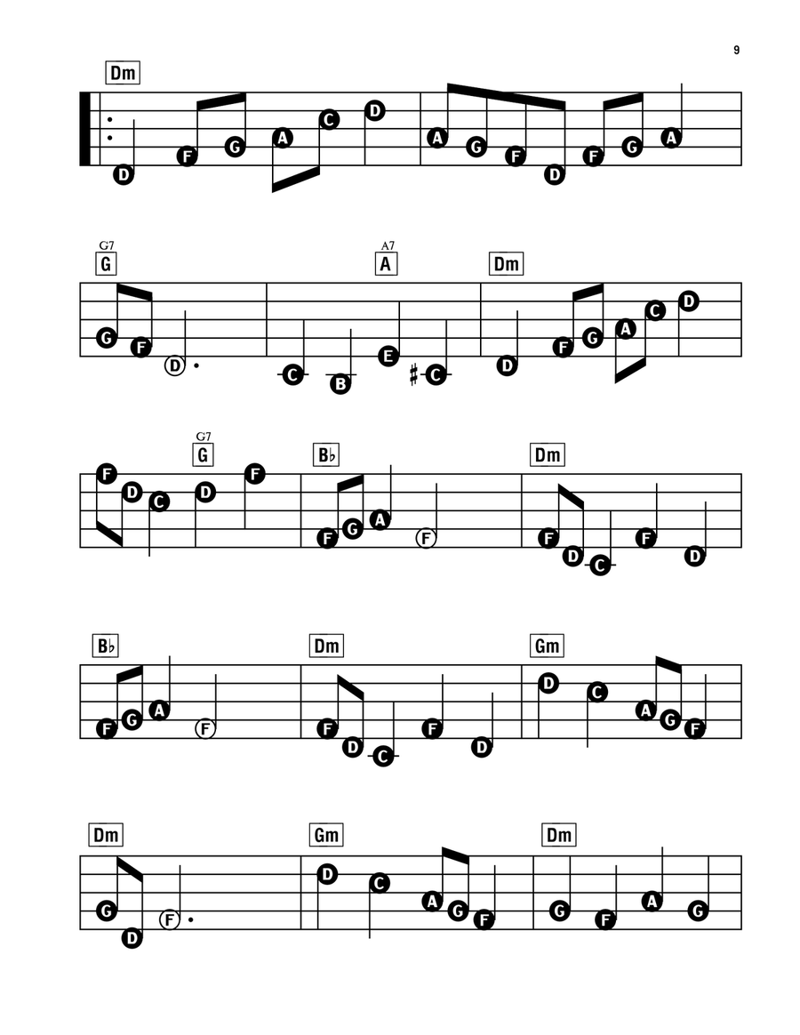 Angela (theme from Taxi) Electronic Keyboard scores gallery preview page 2