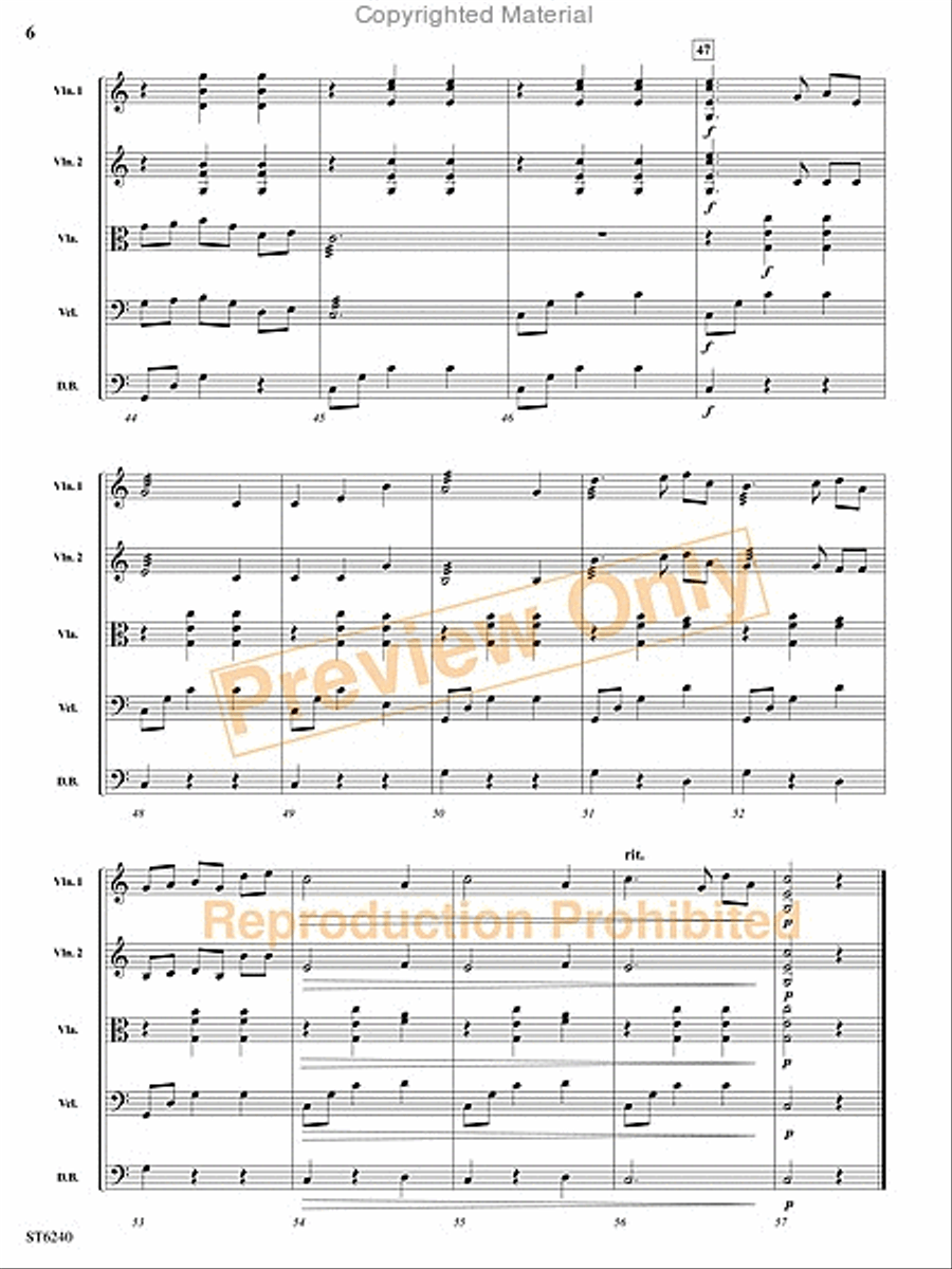 Rimpianto String Orchestra scores gallery preview page 5