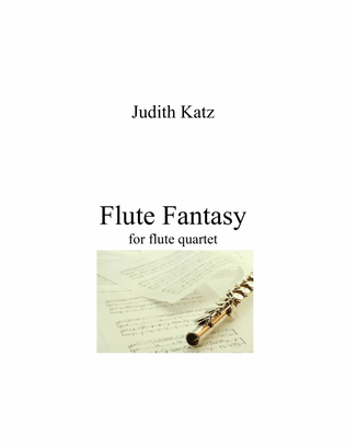 Book cover for Flute Fantasy - for flute quartet