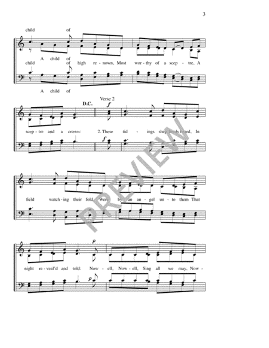 A Child This Day A Child This Day 4-Part scores gallery preview page 4