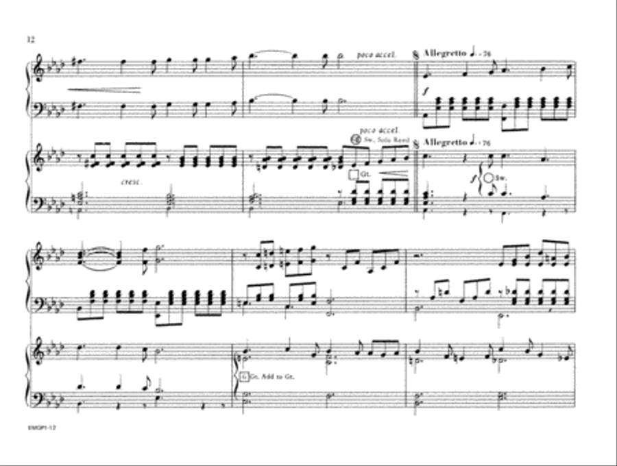 Easter Moods for Organ and Piano Vol 1 Organ scores gallery preview page 6