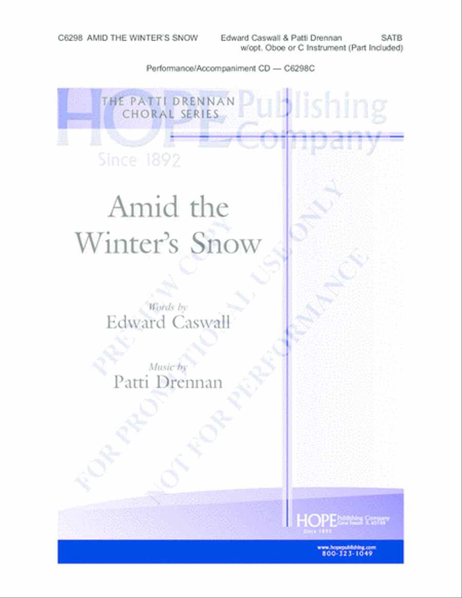Amid the Winter's Snow Amid the Winter's Snow Choir scores gallery preview page 2
