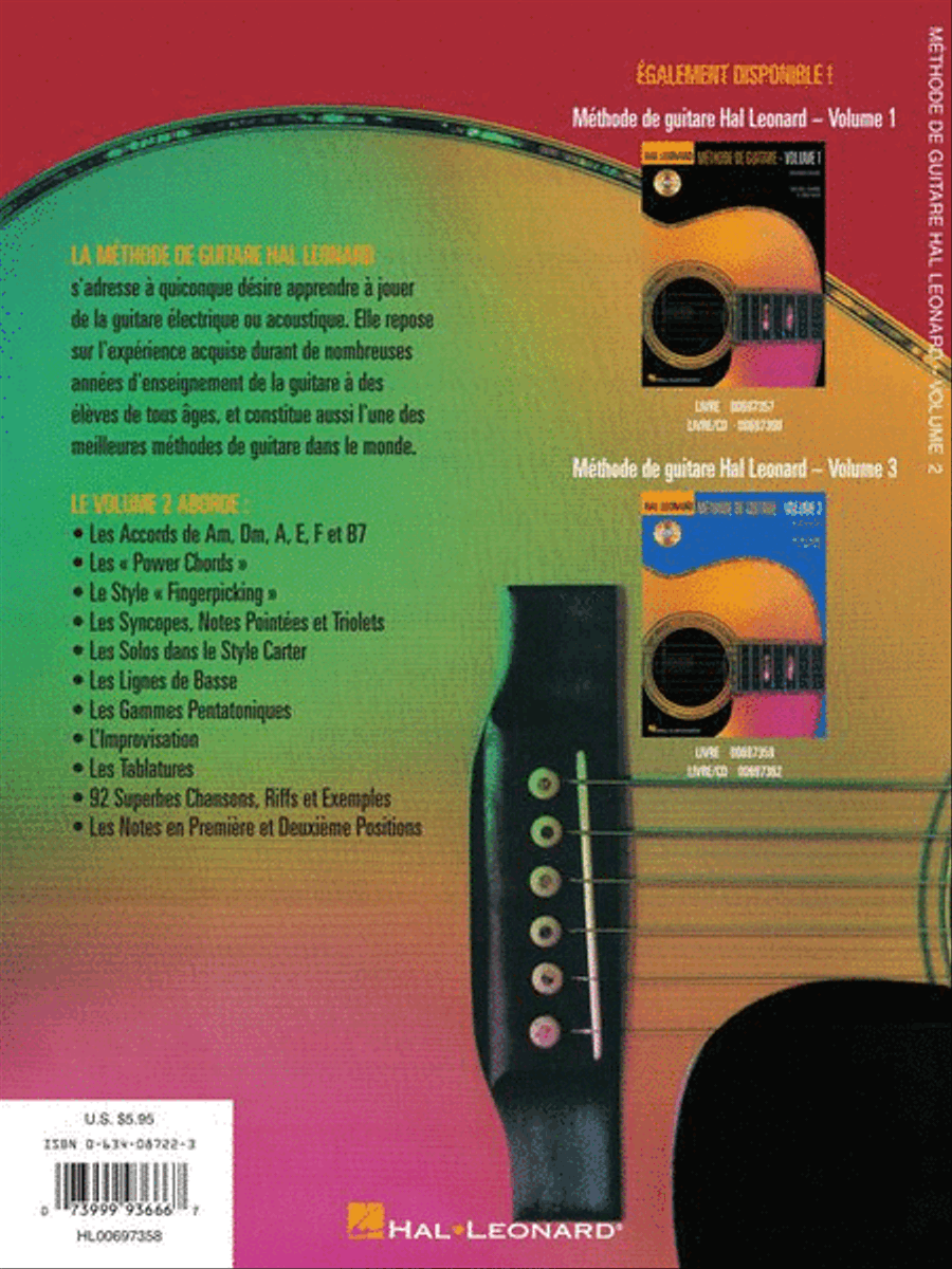 French Edition: Hal Leonard Guitar Method Book 2 – 2nd Edition Guitar scores gallery preview page 7