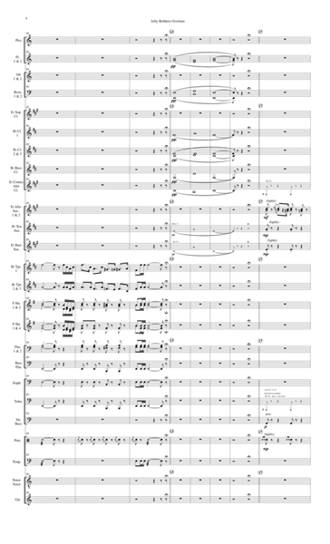 Jolly Robbers Overture (score only)