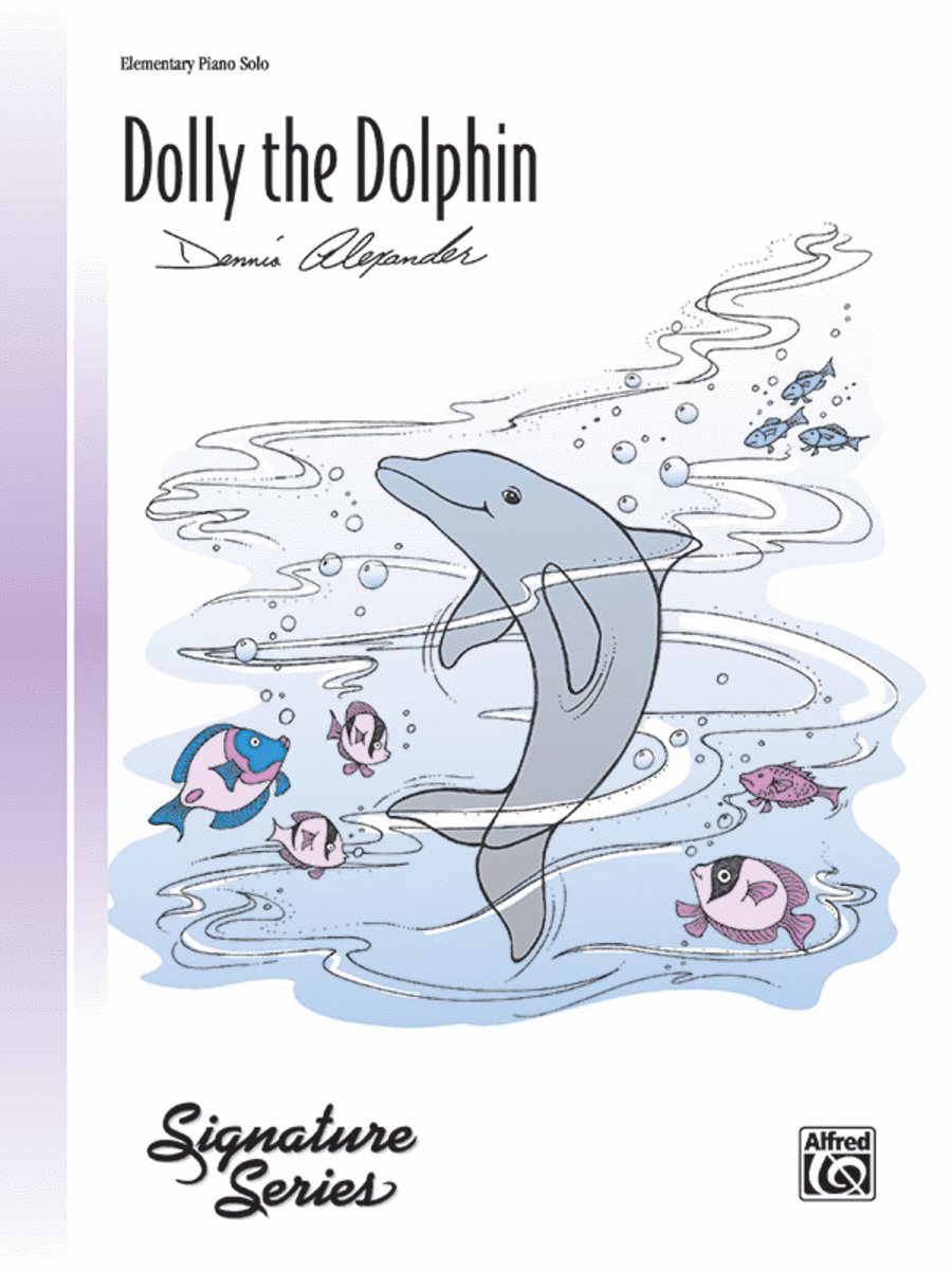 Dolly the Dolphin Easy Piano scores gallery preview page 1