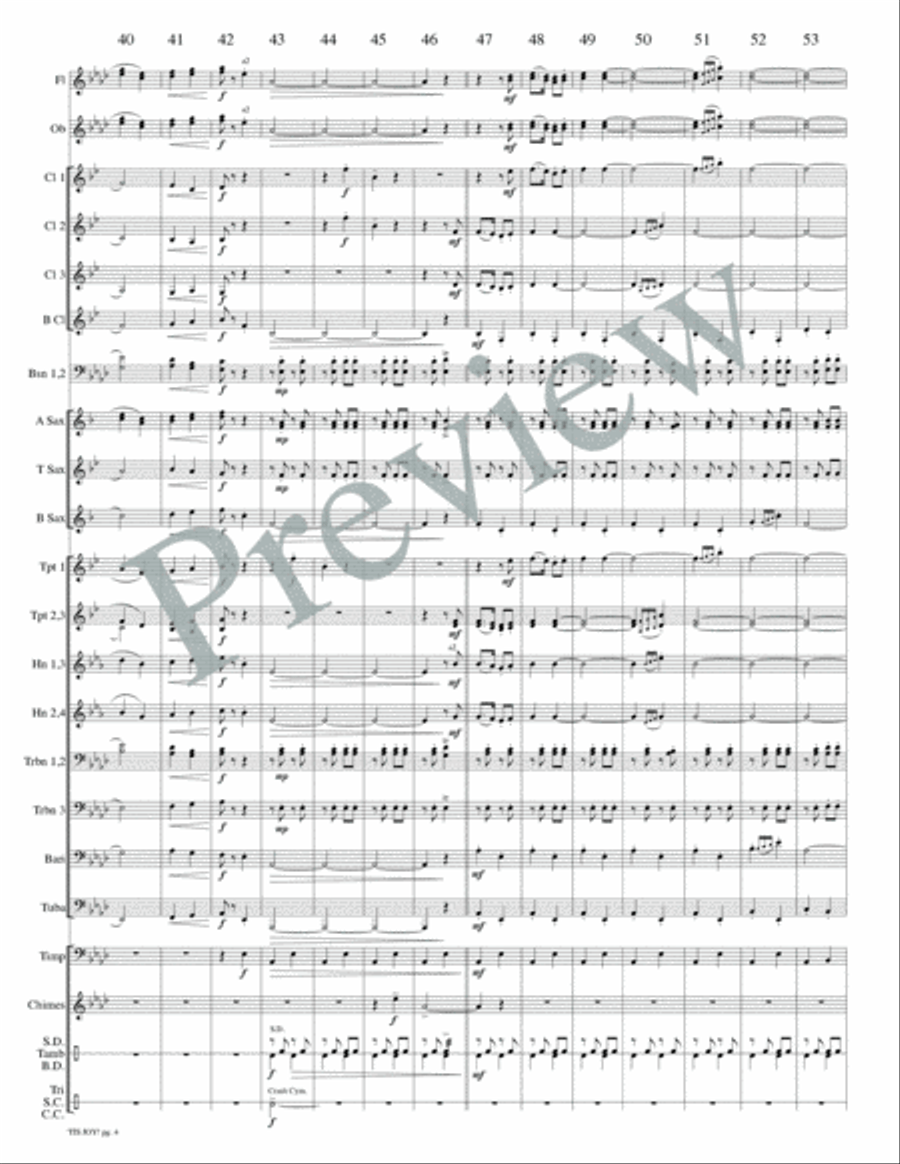 'Tis Joy! 'Tis Joy! Concert Band scores gallery preview page 9