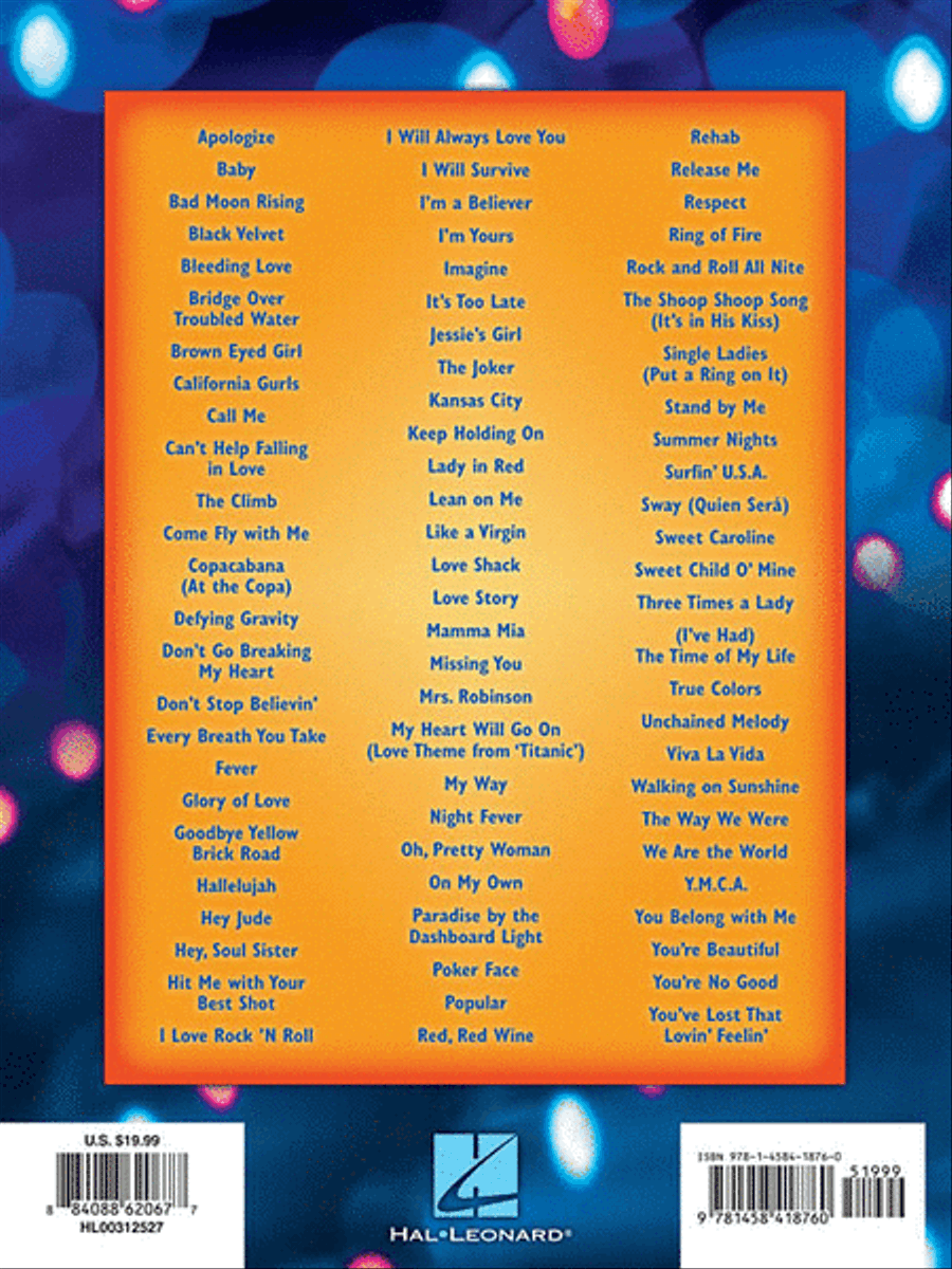 Karaoke Favorites Piano, Vocal, Guitar scores gallery preview page 2
