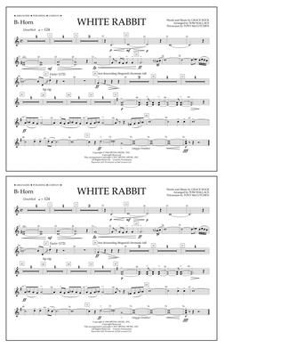 White Rabbit - Bb Horn