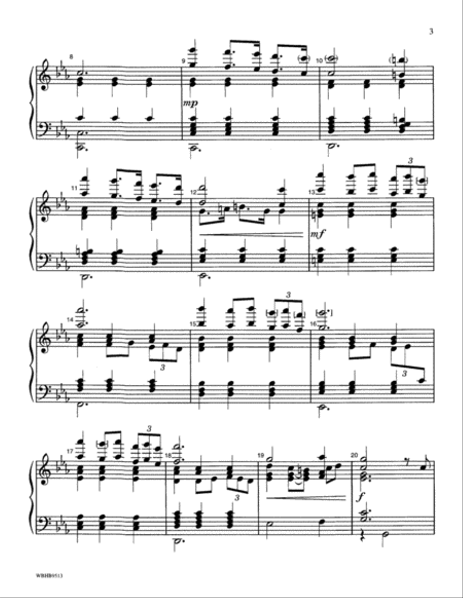 Adagio Handbell Choir scores gallery preview page 3