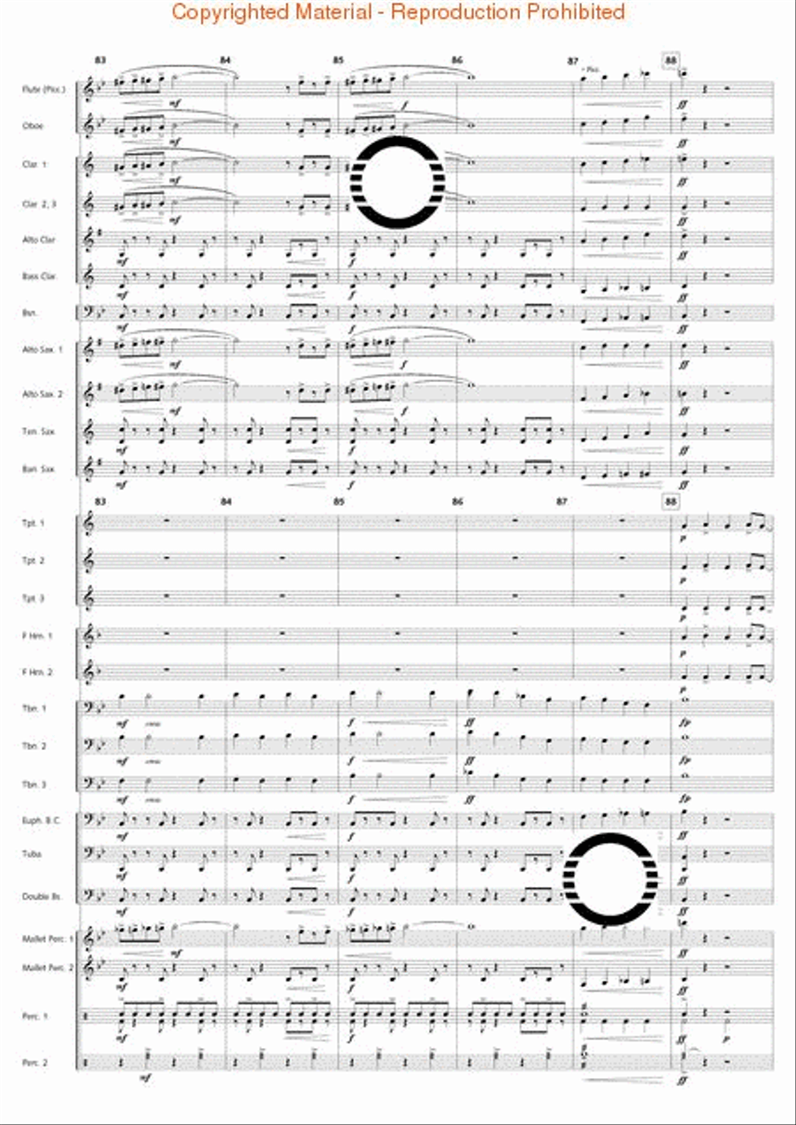 All Aboard! Concert Band scores gallery preview page 18