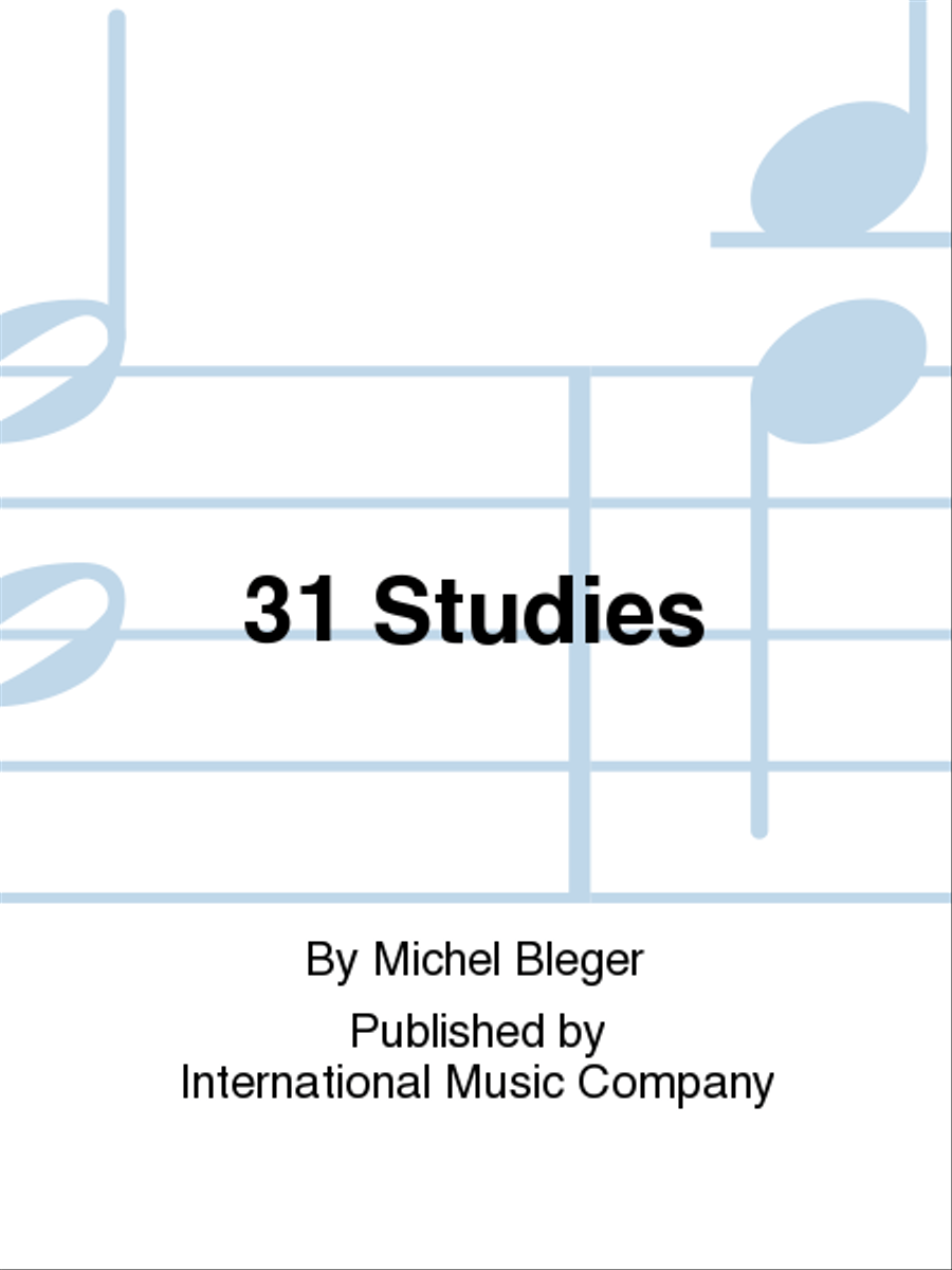31 Studies Trombone scores gallery preview page 1