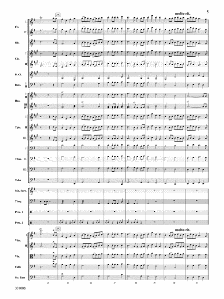 Salute to TV Full Orchestra scores gallery preview page 5