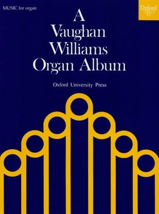 Book cover for A Vaughan Williams Organ Album