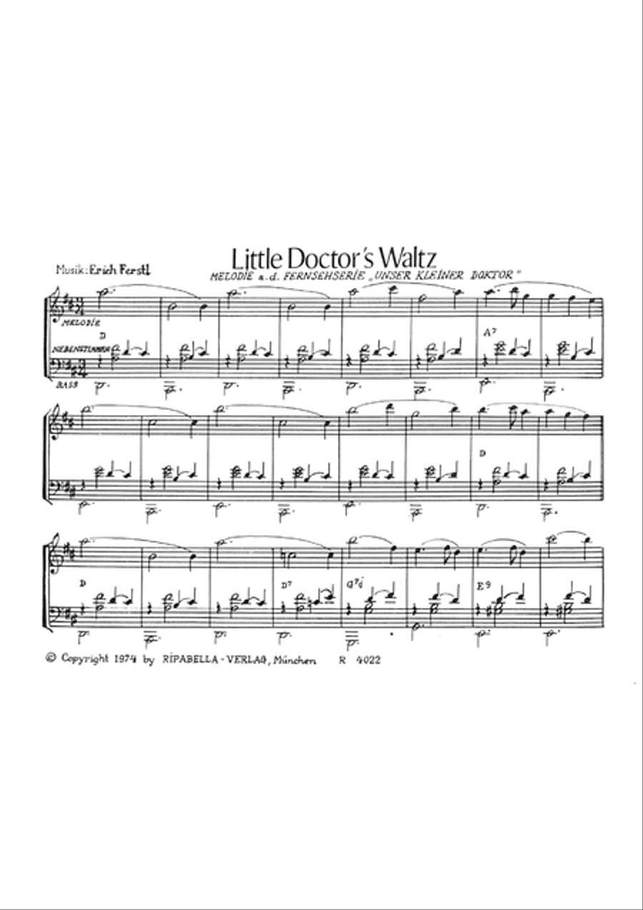 Little Doctor's Waltz Little Doctor's Waltz Piano Solo scores gallery preview page 3