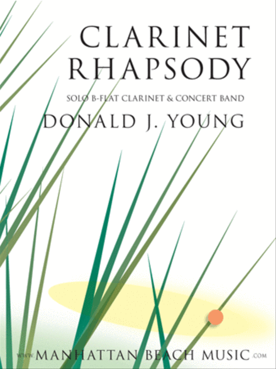 Clarinet Rhapsody Concert Band scores gallery preview page 1