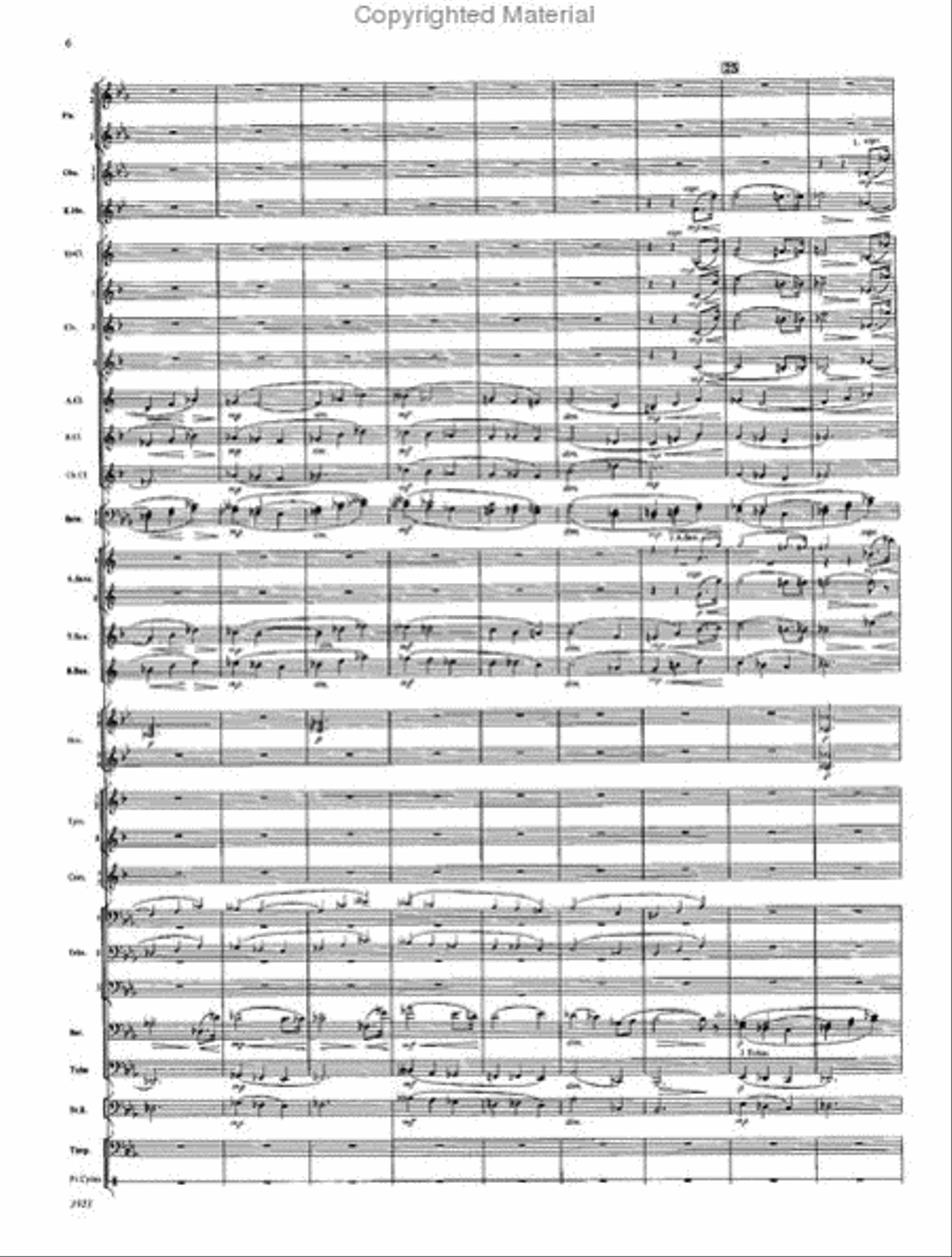 Pilgrim's Chorus Concert Band scores gallery preview page 4