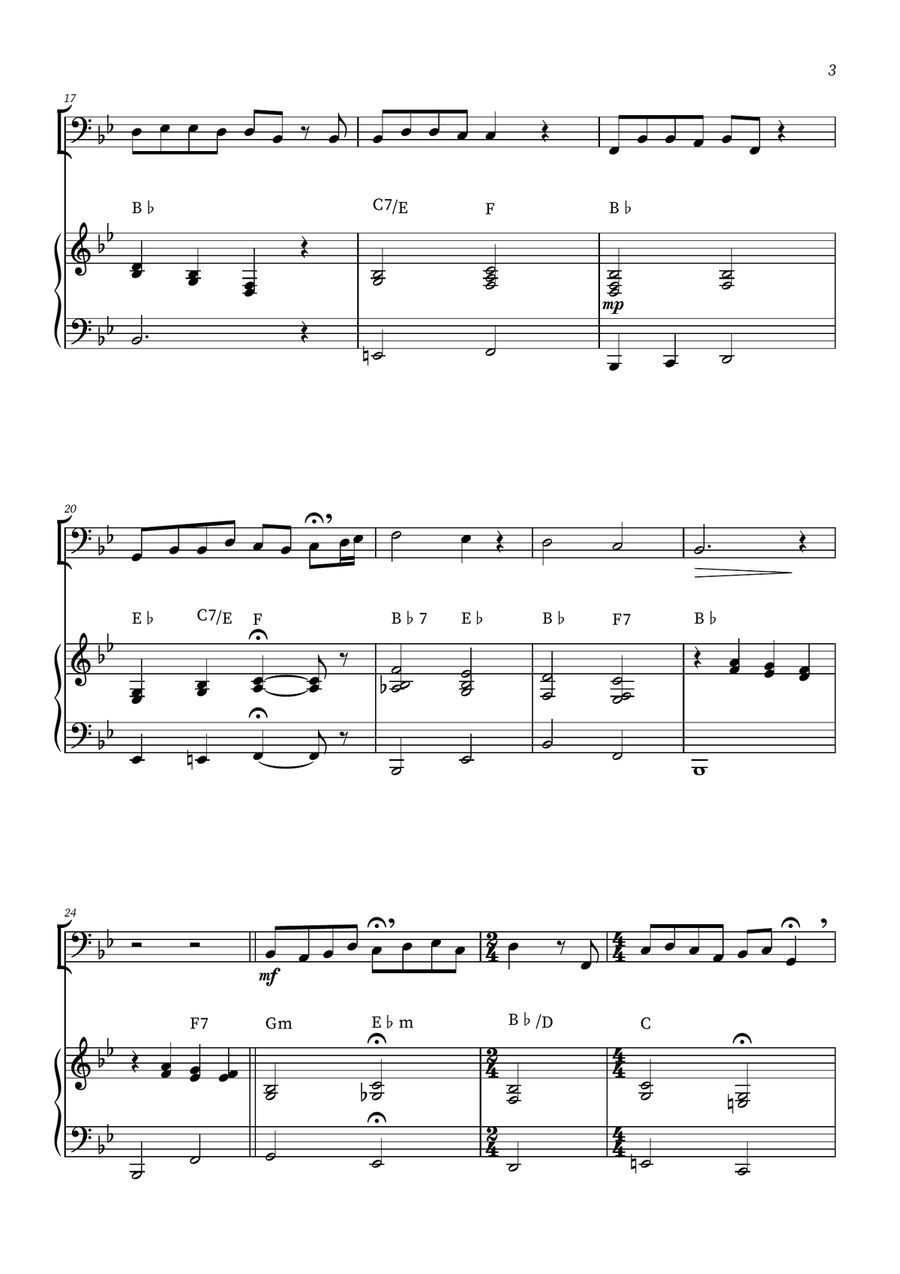 When She Loved Me Easy Piano scores gallery preview page 3