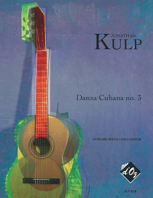 Book cover for Danza Cubana no. 3