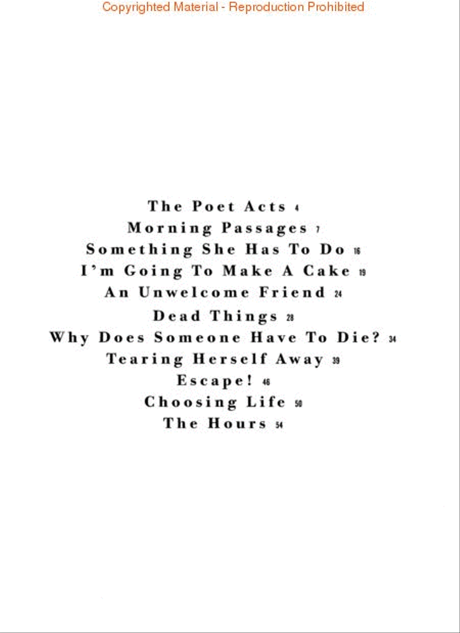 The Hours Piano Solo scores gallery preview page 2